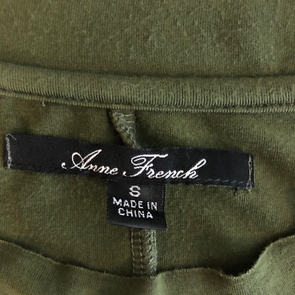 Anne French Hunter Green Shift Dress - Picture 5 of 5